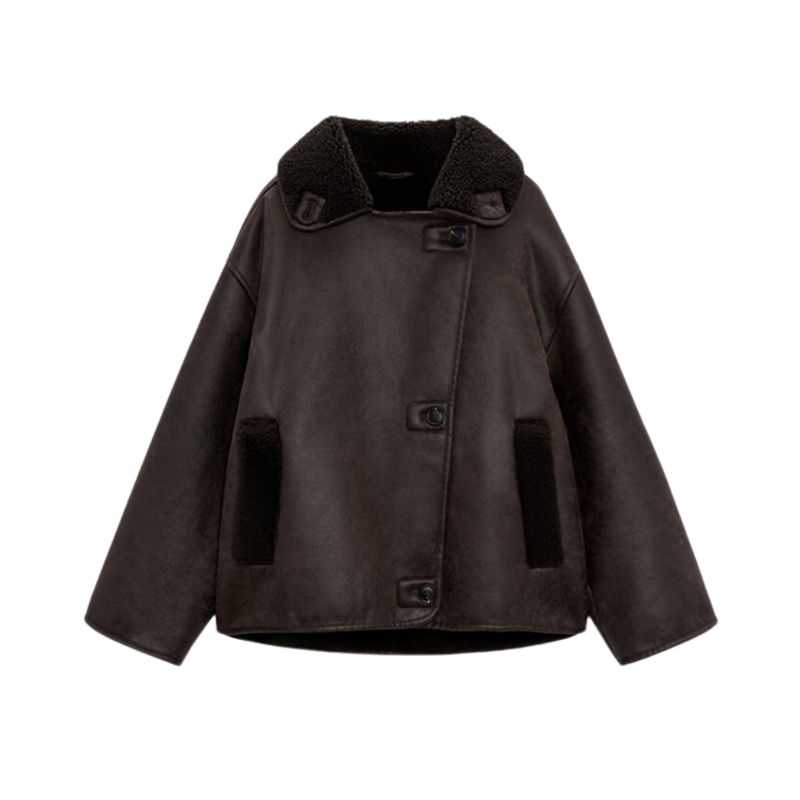 Luxevieras Dark Brown Jacket