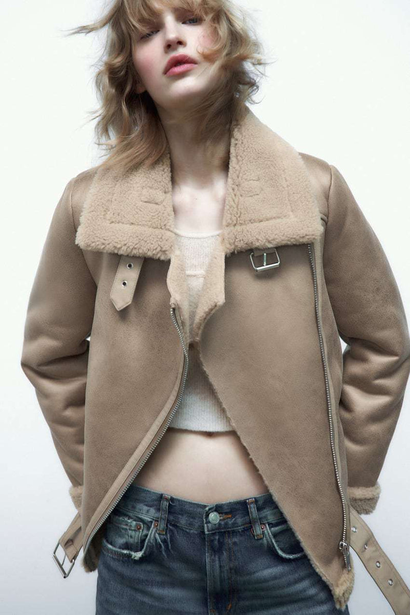 Winter Luxe Cream Jacket